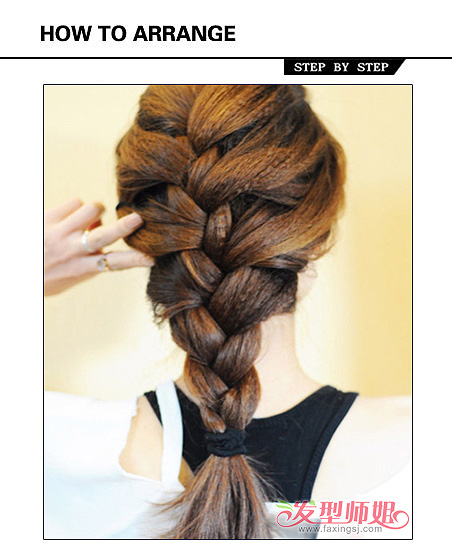 ��������Ů���෢��� ˫��Ы�ӱ趯��DIY