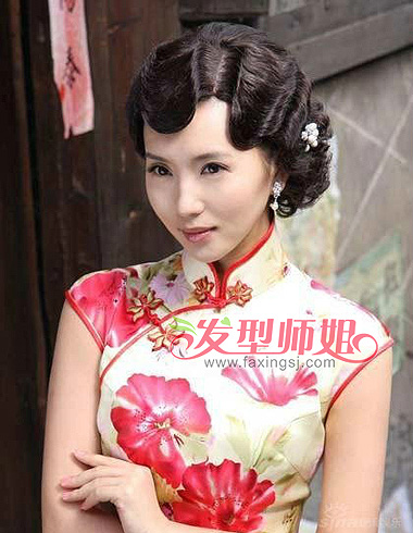 女星民国发型集锦 谁是最高贵旗袍皇后