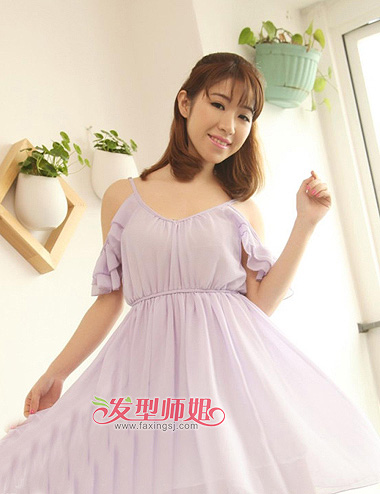 怎么扎梨花头 春游扎梨花头造型图解