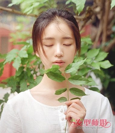 短脸女生适合扎的马尾辫 好看的女生编辫子发型