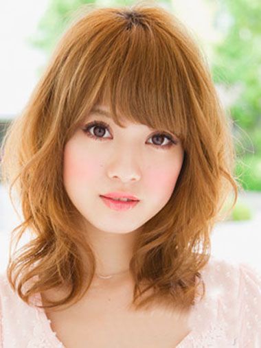 脖子短脸大的女孩子适合的发型 大脸女生发型