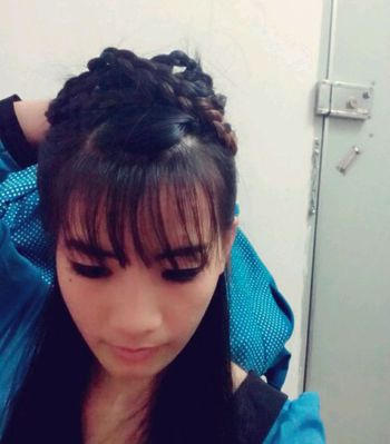 刘海复古编发教程图解 古装刘海的编法