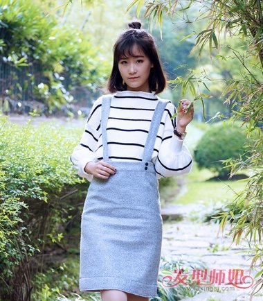 倒三角脸适合什么短头发 倒三角脸型短发发型