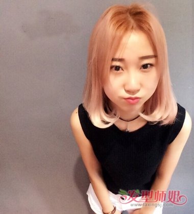 大脸圆适合中长发内扣吗 胖胖女孩圆脸留长发好看吗