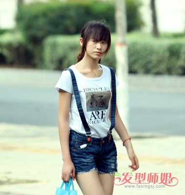 夏天长直发女生适合梳什么样的发型 中学生长直发夏季发型