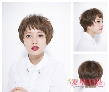 女士办公室适合什么发型 办公室白领短发照片