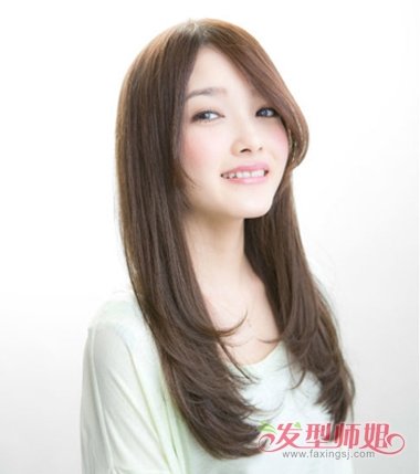 颊骨宽适合什么发型 中年女发型图片前门宽+头发少