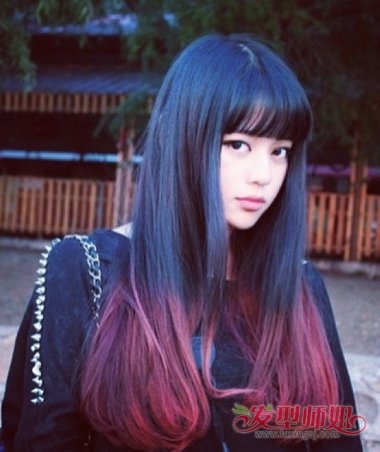 哪种红色系头发时尚好看 时尚个性的红色头发图片