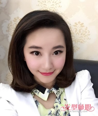圆脸主持人的发型 邹阳带你改变气质