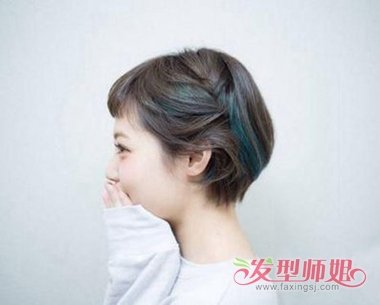 女孩最美的短发辫子 最美辫子的编法图解步骤