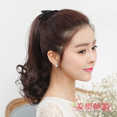 圆脸女生扎马尾适合什么刘海 圆脸留什么刘海好看
