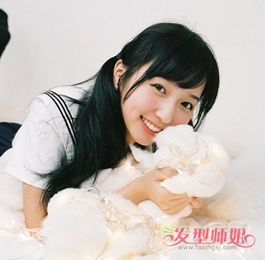 怎么样扎马尾前面看着自然点 女生简单马尾扎发发型