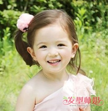 宝宝娃娃头怎么扎辫子 女童娃娃头怎么扎