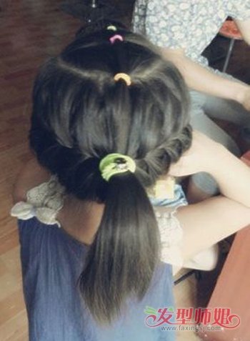 宝宝娃娃头怎么扎辫子 女童娃娃头怎么扎