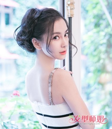 ӱͷ+ȹװŮ Angelababy̵