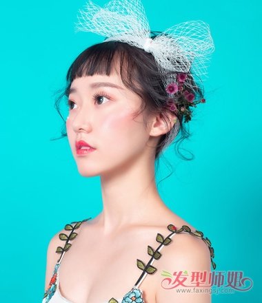 长马尾夏天怎么盘 夏天如何盘韩式马尾