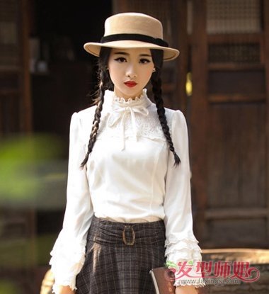 女生的各种美丽编发 美丽说有没有教人编头发