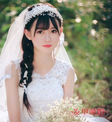 韩式新娘发型图片 2018最流行的韩式新娘发型