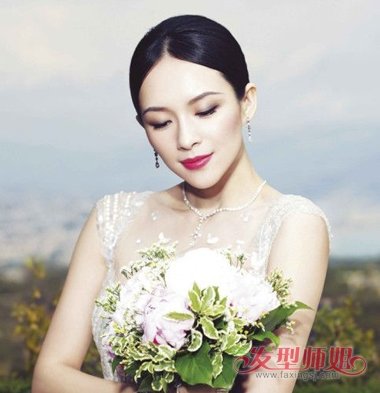 双宋大婚章子怡上热搜 章子怡优雅扎发发型气场十足