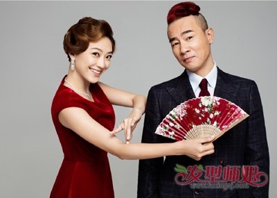 陈小春应采儿逃过七年之痒 应采儿陈小春写真发型变不停