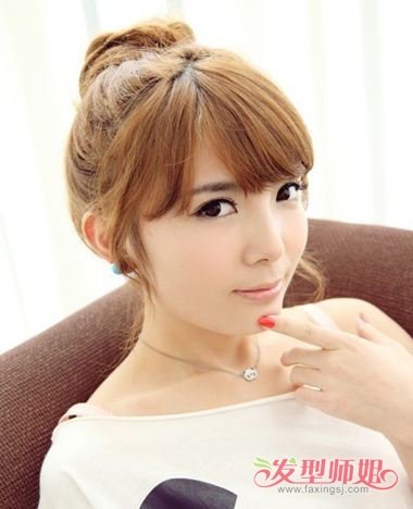 韩剧里很多女星扎的高高的发髻怎么扎的 怎么扎高高的