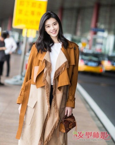 奚梦瑶维密秀场摔了一跤明星纷纷送安慰 奚梦瑶示范高个子女孩时尚日常发型
