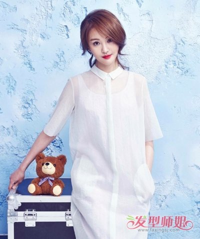 放飞自我的爽妹子红唇妆美翻了 get郑爽最美清纯红唇妆与发型搭配