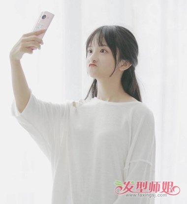 二次元刘海适合什么发型 二次元刘海中长发图片