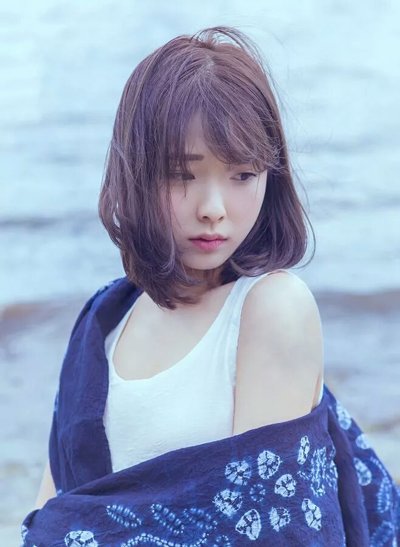 白的发亮的时髦发色你会不喜欢 显白染发发型速来挑选