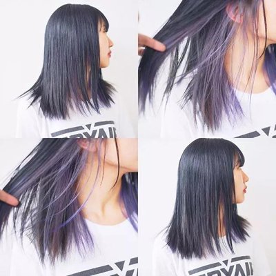 遇到隐藏染挑染、渐变都要让步 都市白领到夜店女王有隐藏染就够了