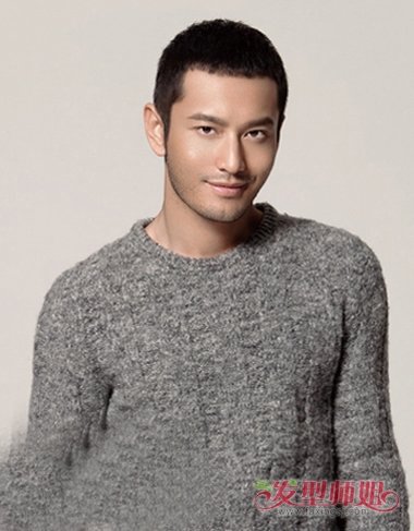 秋天炫酷跟潮流的男生短发打造 一步轻松搞定的小平头最拉风