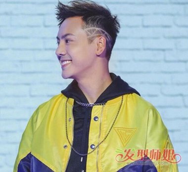 头发少剪不能梳undercut发型?NO 头发少男生梳undercut短发完全hold住