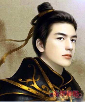 汉朝这么流行圈了无数男粉丝 秋季男生穿汉服梳复古发髻方法