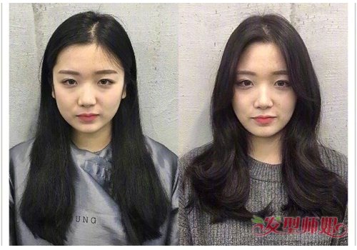 给超爱卷发的你准备了一组日常吹卷造型 烫卷发前后像是变了个人一样