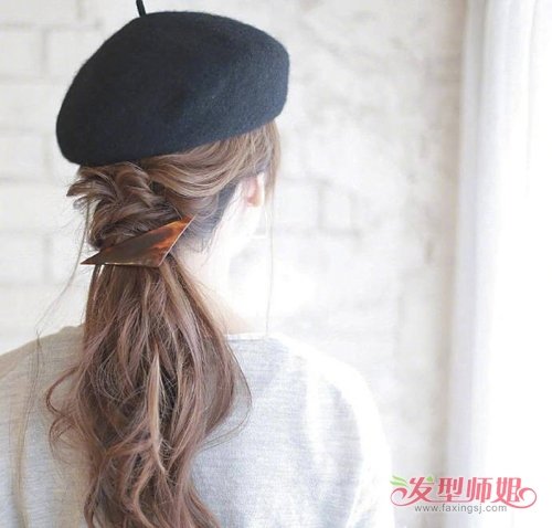 东京名媛最爱的发饰look 长卷发女生打造森系唯美扎发不可或缺