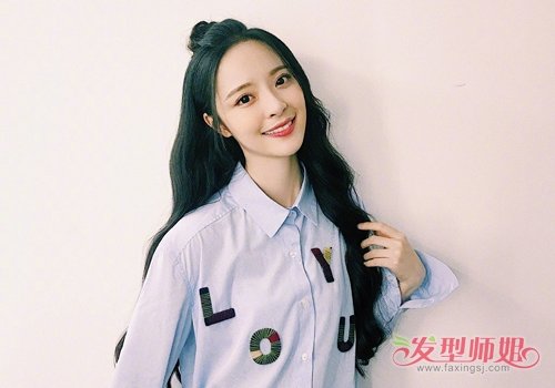 苹果头算什么！ 这才是今年长发少女最潮头顶扎发发型