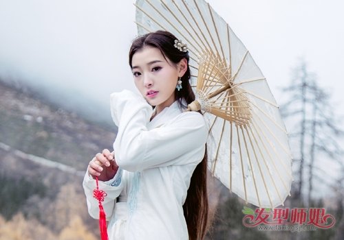 2019长发女生古装发型怎么梳最好看 女生清新精致古装盘发富有意境美