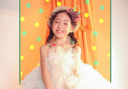 十二岁女孩过生日穿公主裙长发怎么梳 5款大女童浪漫甜美扎发推荐