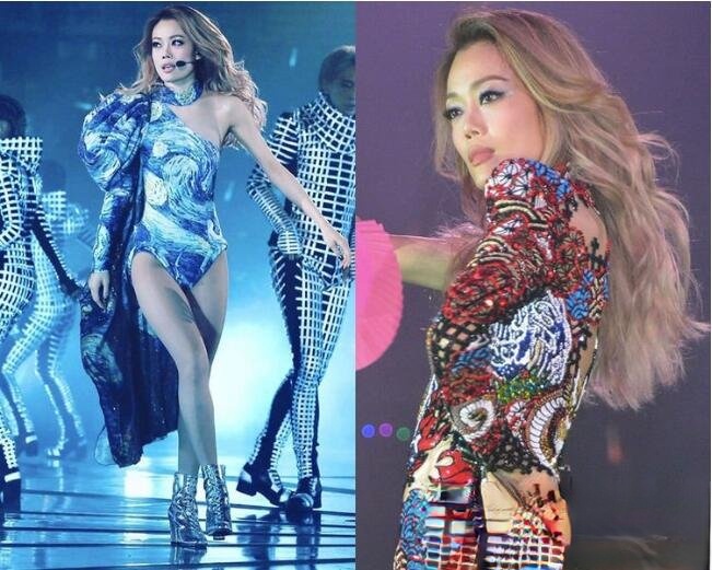 容祖儿演唱会化妆发型点评 化妆和发型没有哗众取宠已叫人眼前一亮