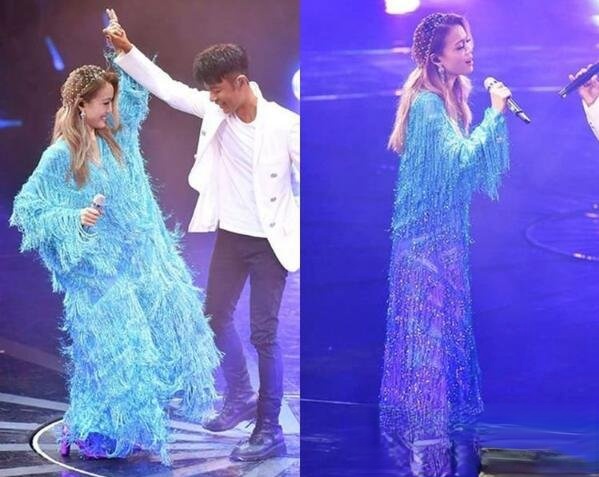 容祖儿演唱会化妆发型点评 化妆和发型没有哗众取宠已叫人眼前一亮