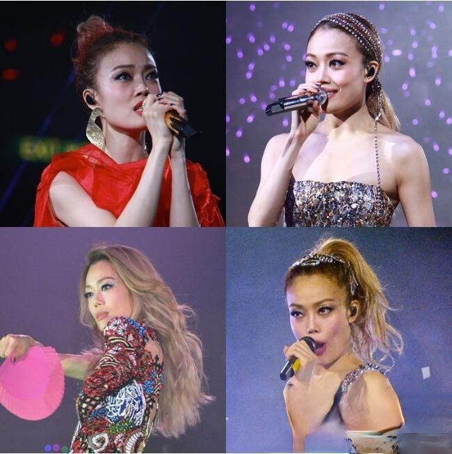 容祖儿演唱会化妆发型点评 化妆和发型没有哗众取宠已叫人眼前一亮