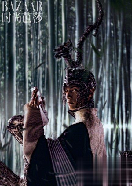 罗云熙未来感电竞大片 朋克风科幻造型太酷炫_最新流行发型设计发型图片与美发造型门户网